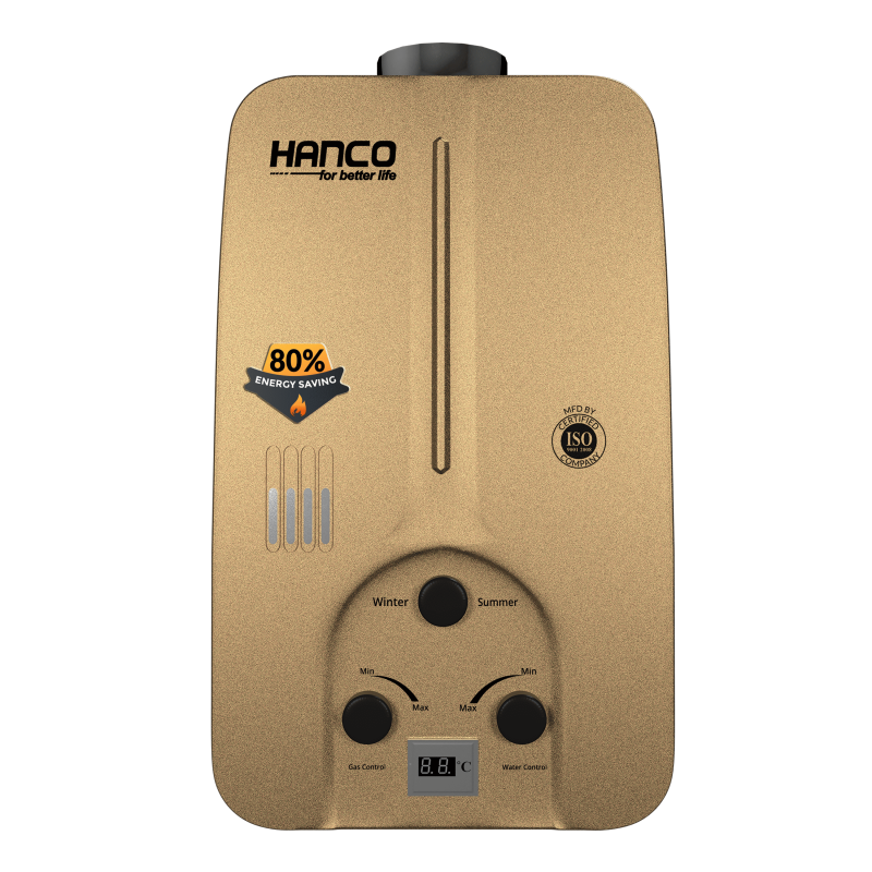 Hanco 7 Liter Instant Water Heater Model 700G Gas Geyser City